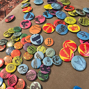 Large Dingbat Buttons