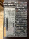 60 pt. Foster Metal Letterpress Type