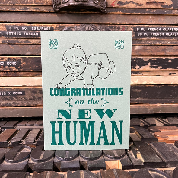 Congratulations on the New Human