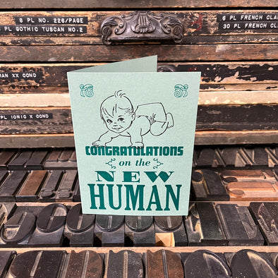 Congratulations on the New Human