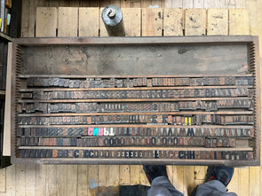 6 Line Gothic Bold Wood Type _ Hamilton Mfg.