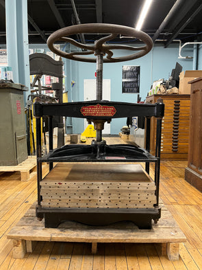 Geo. H. Sanborn & Sons Nipping Press