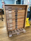 Hamilton Wood Type Cabinet
