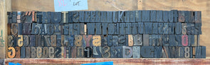 Lot 148 8 Pica Odd Lot Wood Type