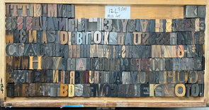 Lot 154 - 12 Pica Odd Lot Wood Type