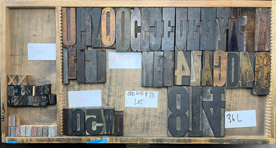 Lot 159 - Large Odd Lot Wood Type