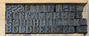 Lot 63 - 5 Pica Clarendon Wood Type