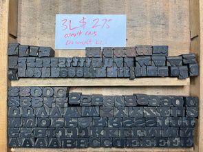 Lot 74 - 3 Pica Clarendon Bold Wood Type