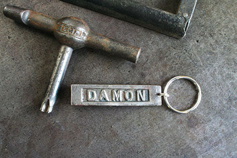 Damon Quoin Keychain