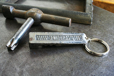 Hempel Square Logo Quoin Keychain