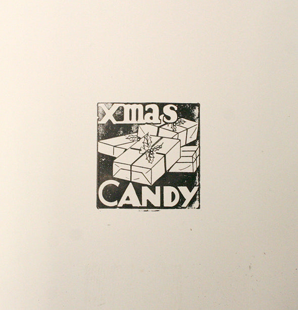 Xmas Candy Letterpress Cut